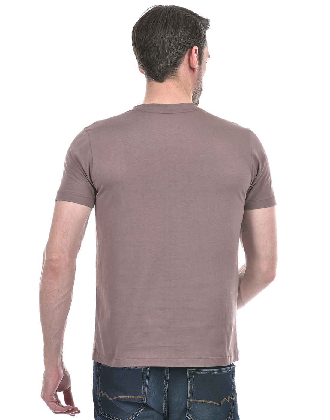 Numero Uno Men's Half Sleeve Regular Fit Red Round Neck T-Shirt